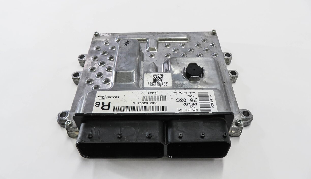 Thumbnail 6: 12-13 RANGE ROVER SPORT (L320) 5.0L SUPERCHARGED ENGINE ECM BCM MODULE KEY SET