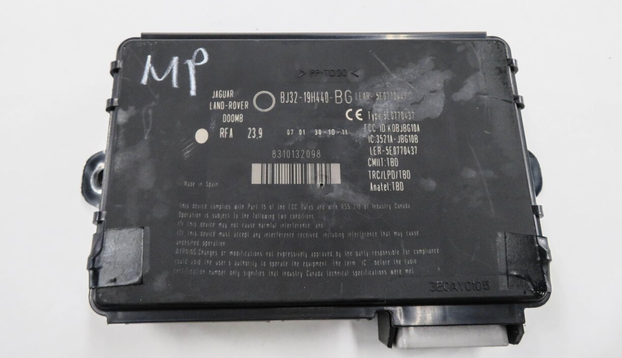 Thumbnail 7: 12-13 RANGE ROVER SPORT (L320) 5.0L SUPERCHARGED ENGINE ECM BCM MODULE KEY SET