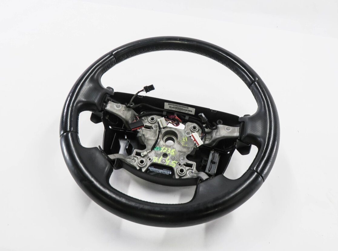 2012 RANGE ROVER SPORT (L320) HEATED STEERING WHEEL w/ SHIFT PADDLES (BLACK)
