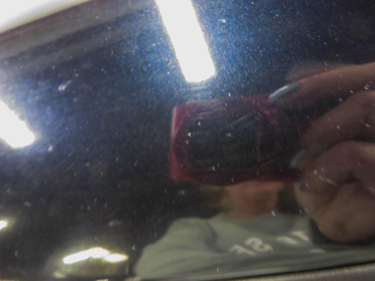 Thumbnail 6: 2010-2013 RANGE ROVER SPORT (L320) RIGHT P-FOLD MEM HEAT DOOR MIRROR (BLUE 796)