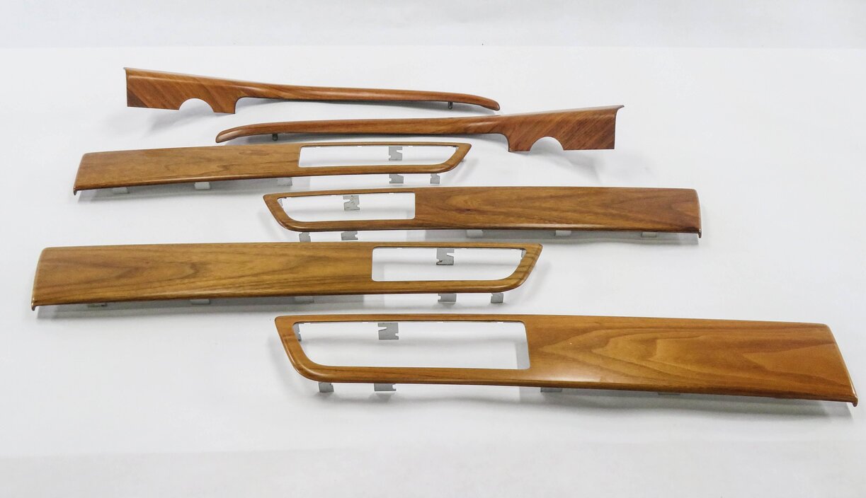 Thumbnail 6: 2012 RANGE ROVER SPORT (L320) INTERIOR WOOD GRAIN TRIM PANEL SET-6 (WALNUT WOOD)