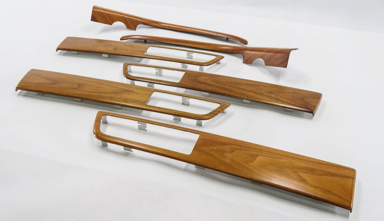 Thumbnail 7: 2012 RANGE ROVER SPORT (L320) INTERIOR WOOD GRAIN TRIM PANEL SET-6 (WALNUT WOOD)