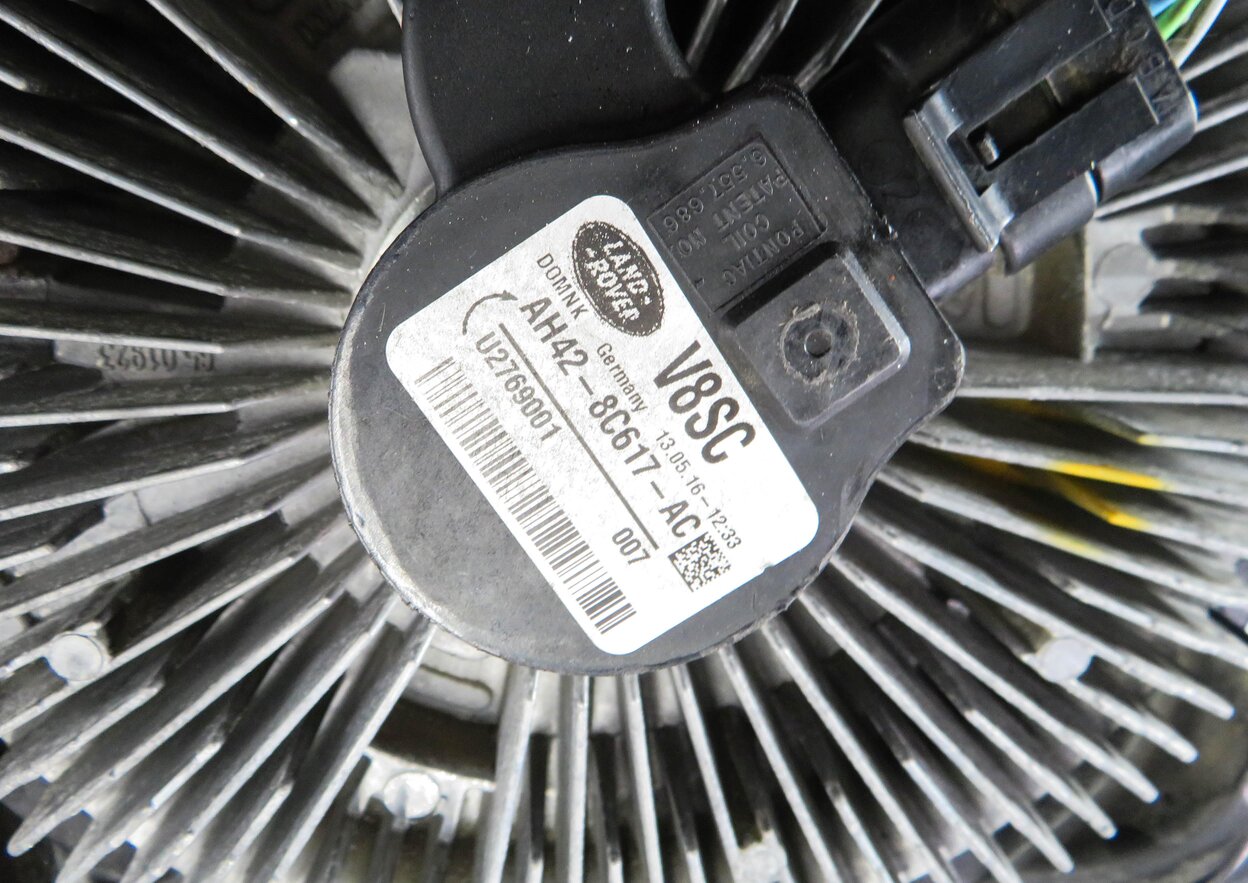 Thumbnail 5: 2010-2018 RANGE ROVER SPORT LR4 - 3.0L / 5.0L SUPERCHARGED ENGINE COOLING FAN