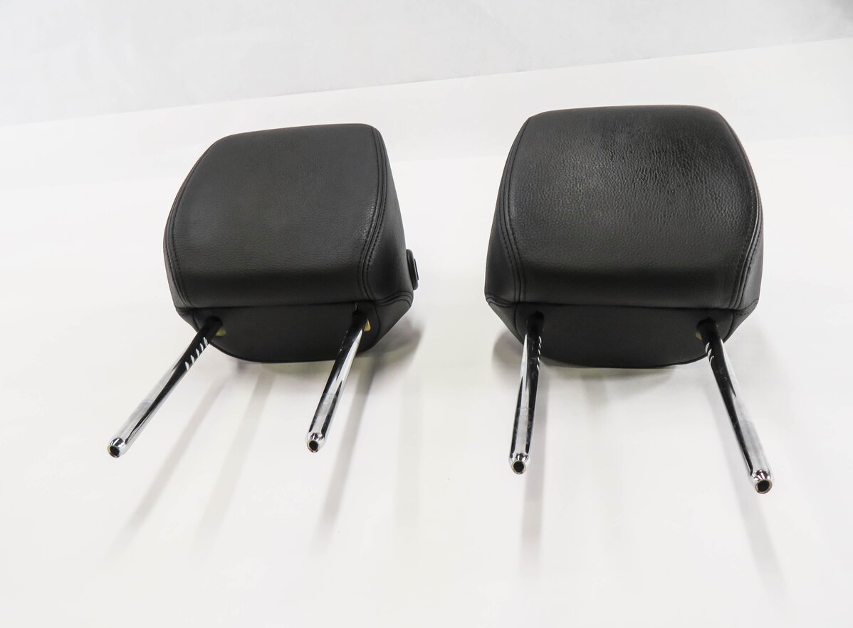 Thumbnail 2: 2014 BMW 428i (F32) FRONT LEFT & RIGHT SEAT HEADREST SET (BLACK DAKOTA LEATHER)