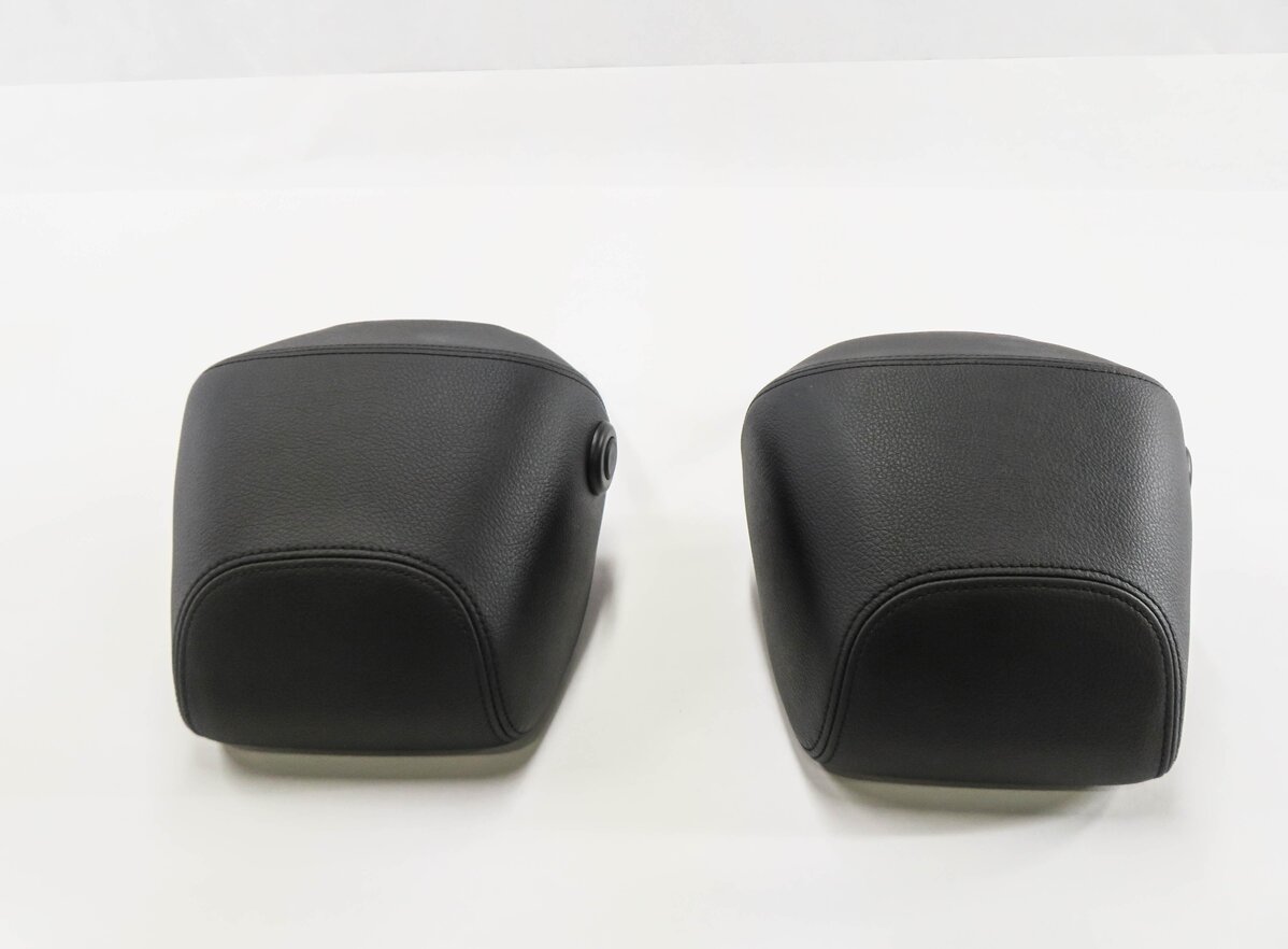 Thumbnail 4: 2014 BMW 428i (F32) FRONT LEFT & RIGHT SEAT HEADREST SET (BLACK DAKOTA LEATHER)