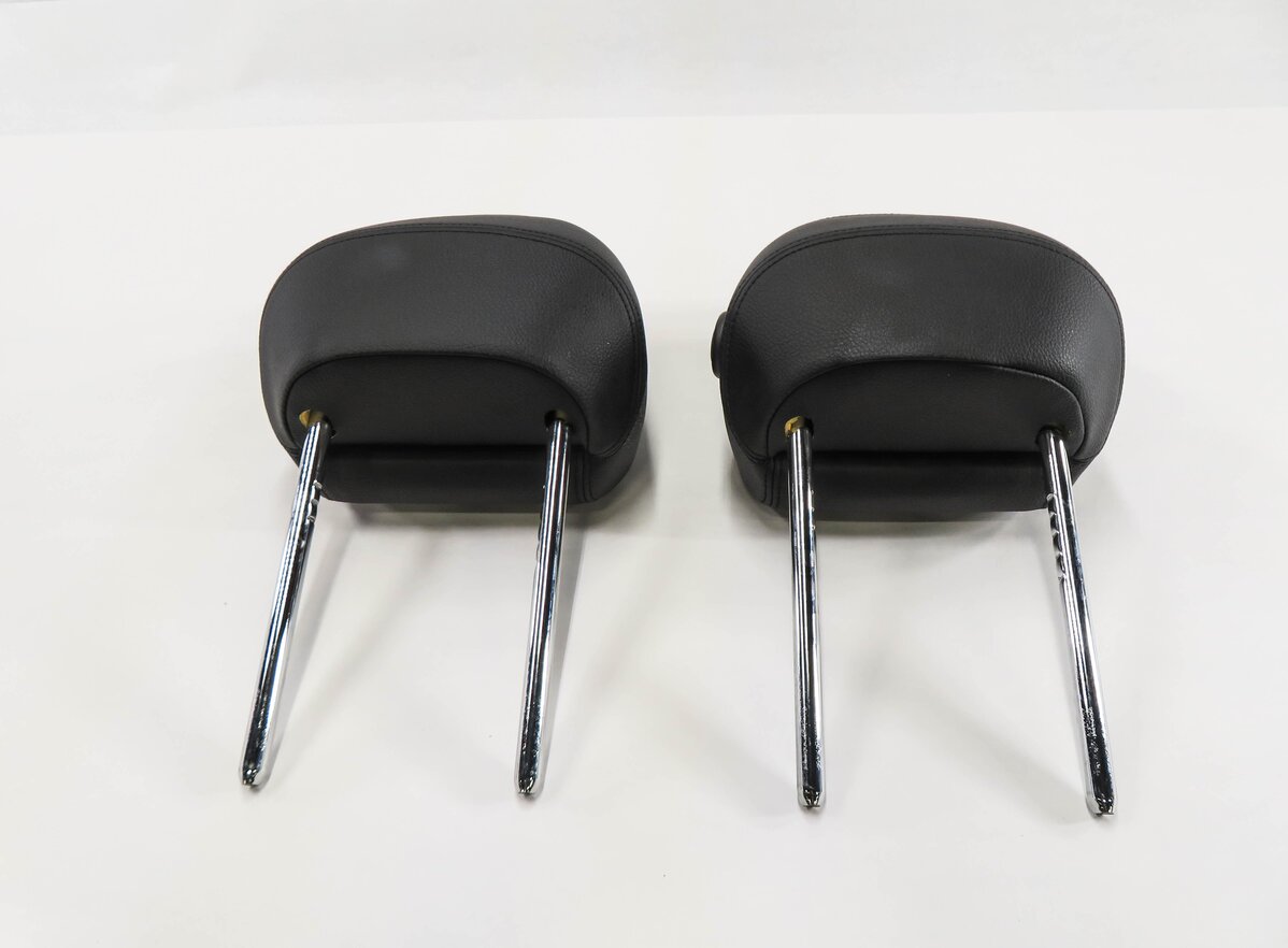 Thumbnail 5: 2014 BMW 428i (F32) FRONT LEFT & RIGHT SEAT HEADREST SET (BLACK DAKOTA LEATHER)