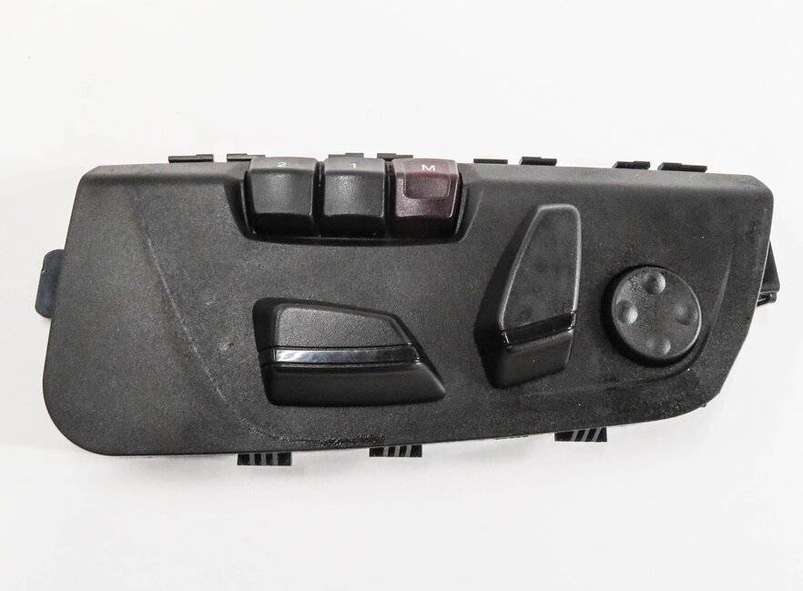 2014 BMW 428i (F32) LEFT FRONT DRIVER SEAT ADJUSTMENT SWITCH BUTTON