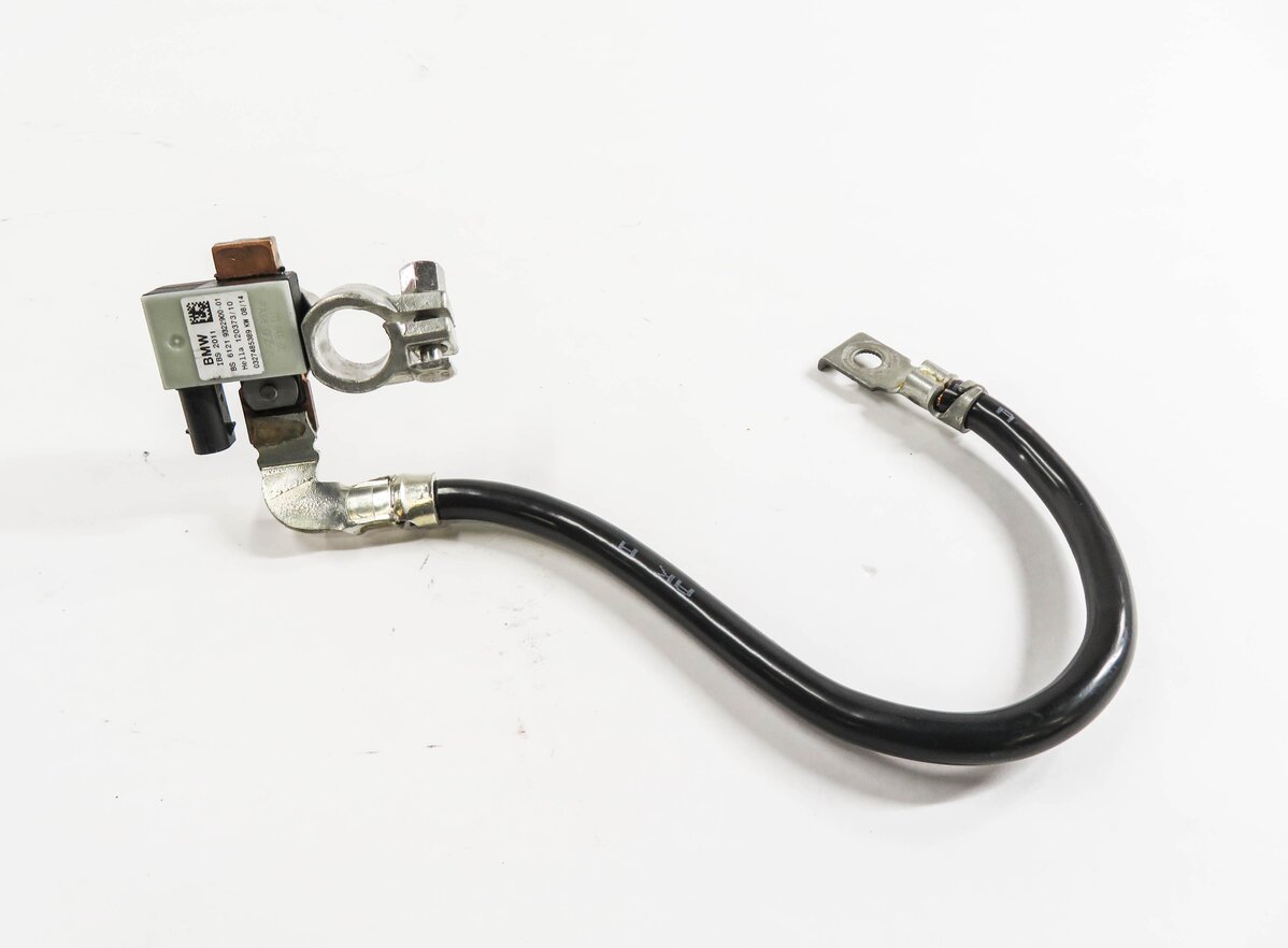 Thumbnail 3: 2014 BMW 428i (F32 F33 F36) NEGATIVE BATTERY CABLE IBS