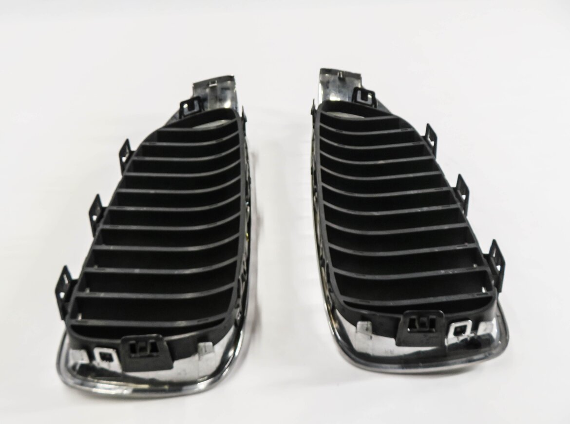 Thumbnail 4: 2014-2017 BMW 428i 430i 435i 440i (F32) FRONT LEFT & RIGHT HOOD VENT GRILLE SET