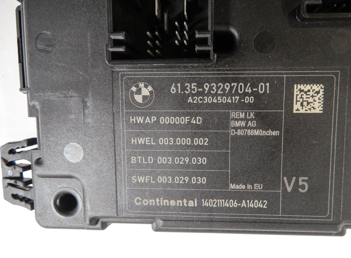 Thumbnail 4: 13-19 BMW 328i 330i 335i 428i 435i M3 M4 (F30 F31 F32) REAR BODY CONTROL MODULE