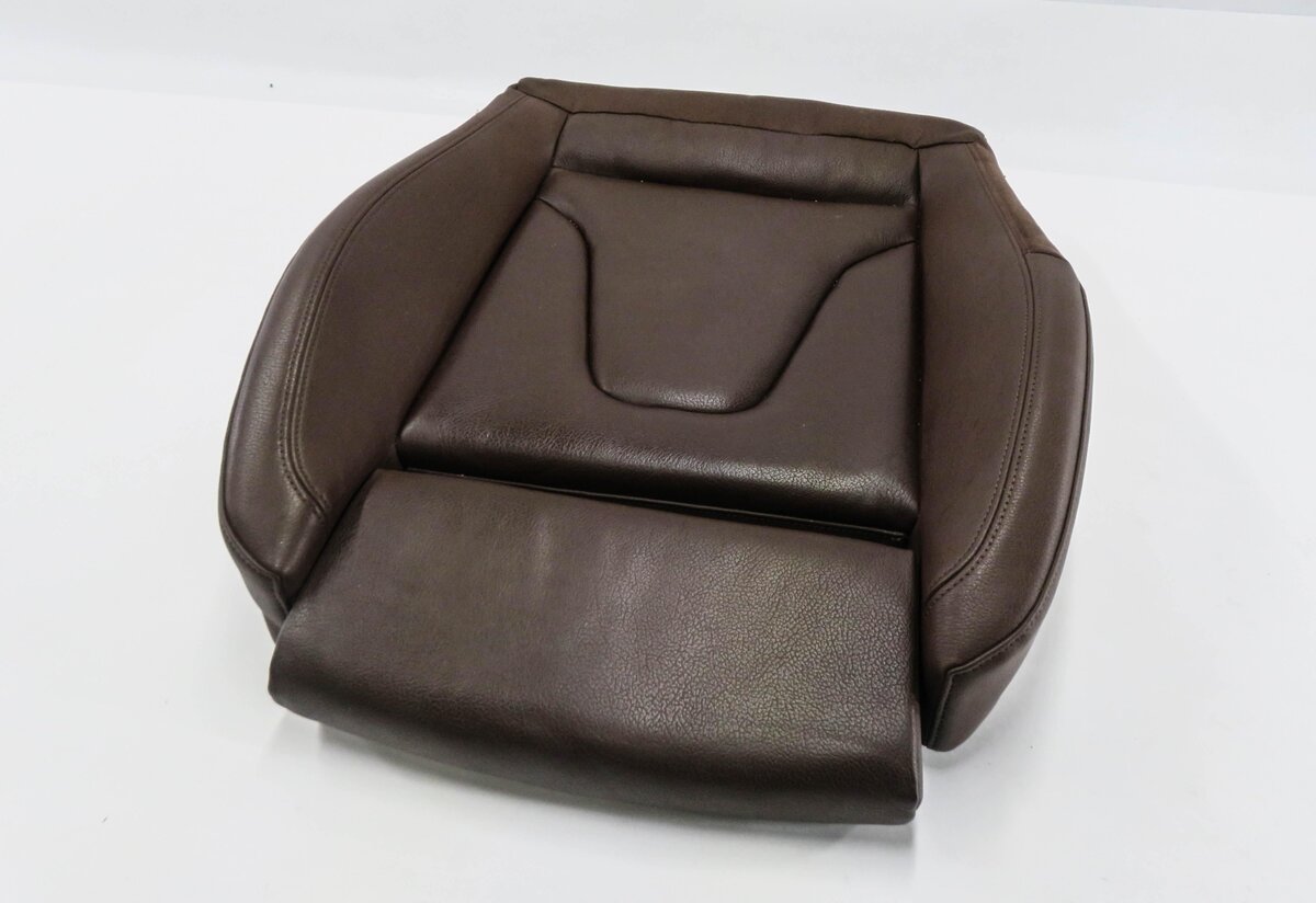 2016 AUDI A5 (B8 8T) PASSENGER - LOWER BOTTOM HEATED SPORT SEAT CUSHION (BROWN)