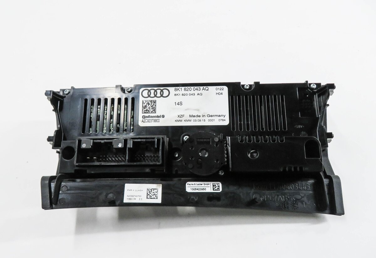 Thumbnail 5: 13-17 AUDI A4 S4 A5 S5 RS5 Q5 SQ5 (B8 8K 8T 8R) HEATER TEMPERATURE CONTROL PANEL