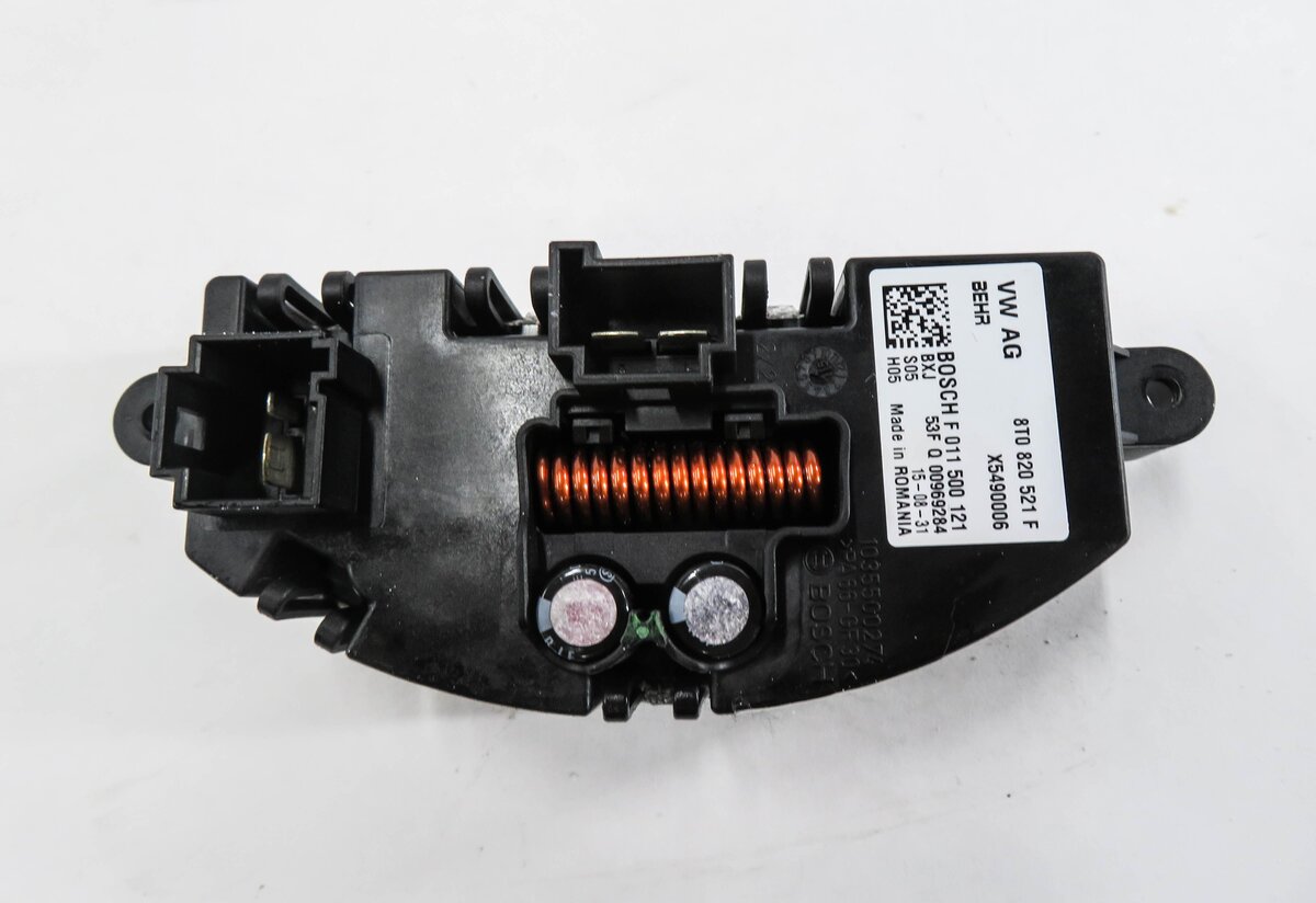 Thumbnail 3: 2016 AUDI A5 (B8 8T) FRONT HEATER A/C BLOWER MOTOR RESISTOR