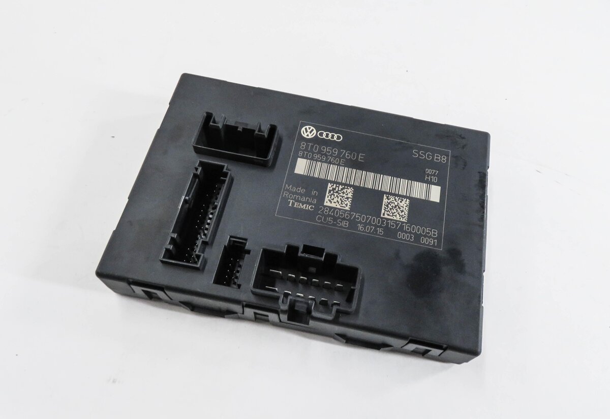 10-17 AUDI A5 S5 RS5 (B8 8T) RIGHT FRONT PASSENGER MEMORY SEAT CONTROL MODULE