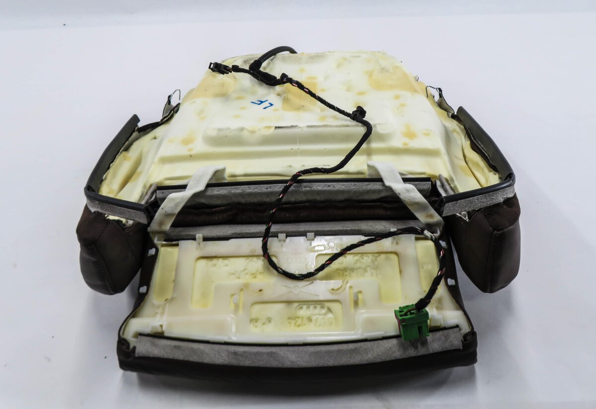 Thumbnail 5: 2016 AUDI A5 (B8 8T) DRIVER - LOWER BOTTOM HEATED SPORT SEAT CUSHION (BROWN)