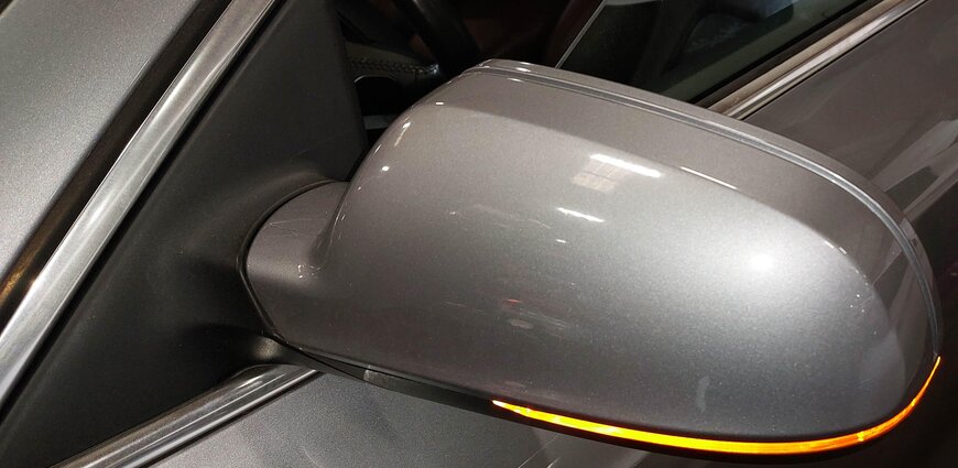 Thumbnail 2: 2015-2017 AUDI A5 S5 RS5 (B8 8T) COUPE - LEFT BLIND SPOT DOOR MIRROR (GRAY)