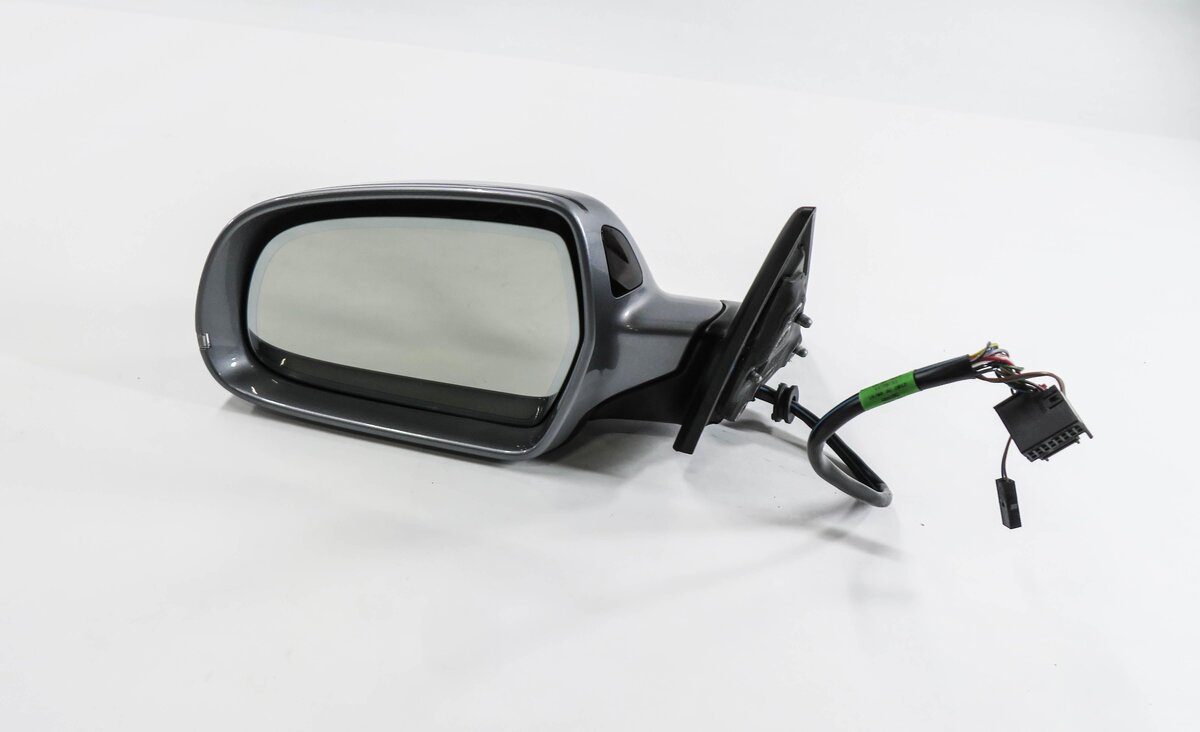 Thumbnail 3: 2015-2017 AUDI A5 S5 RS5 (B8 8T) COUPE - LEFT BLIND SPOT DOOR MIRROR (GRAY)