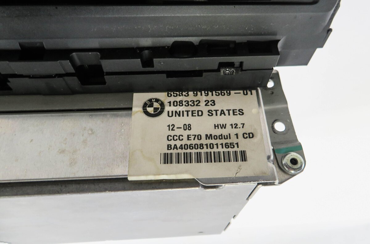 Thumbnail 7: 2007-2010 BMW X5 X6 (E70 E71) GPS NAVIGATION DVD CD PLAYER RADIO STEREO RECEIVER