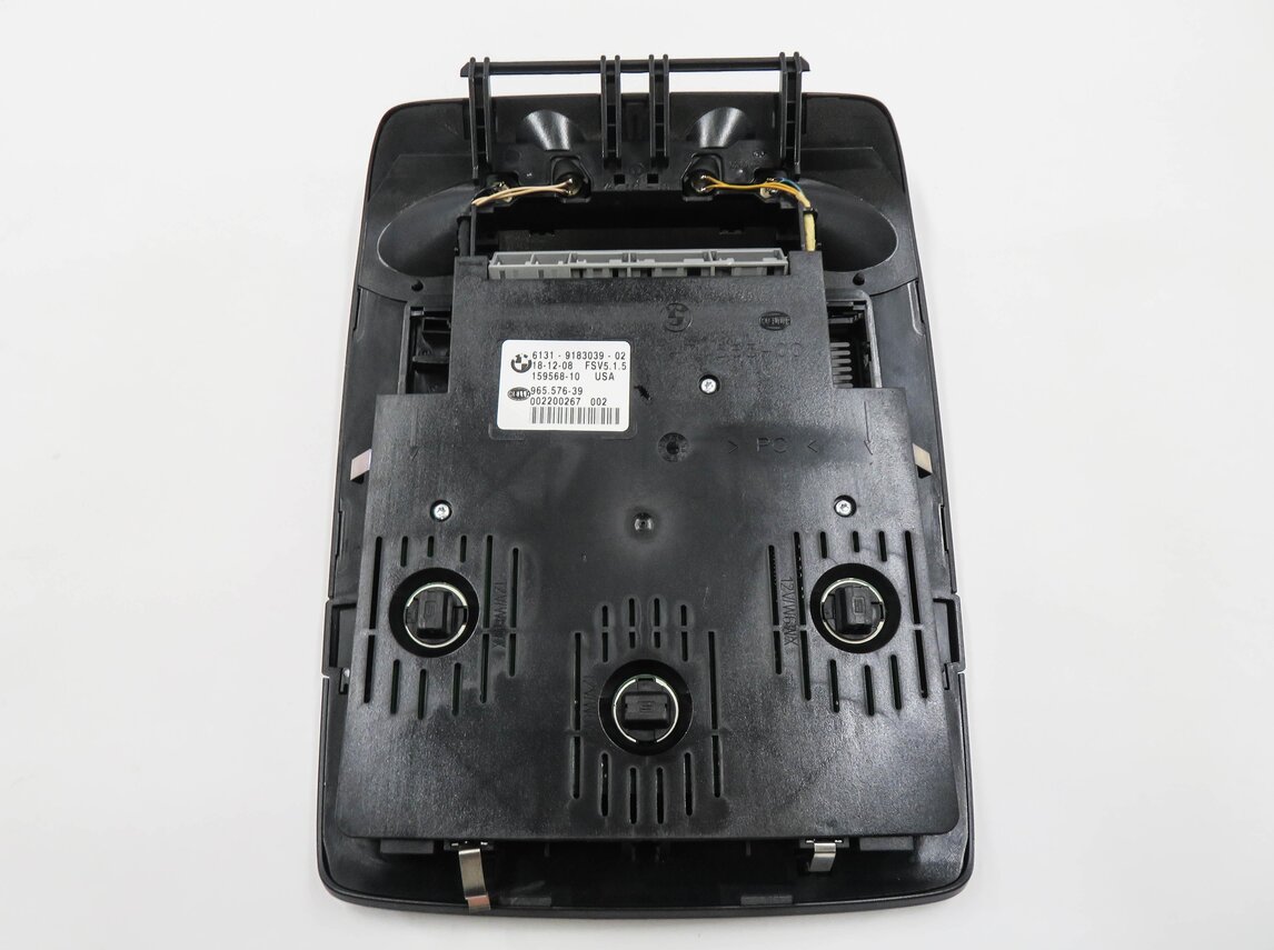 Thumbnail 5: 2009 BMW X5 (E70) FRONT DOMELIGHT MAP READING DOME LIGHT LAMP (BLACK)