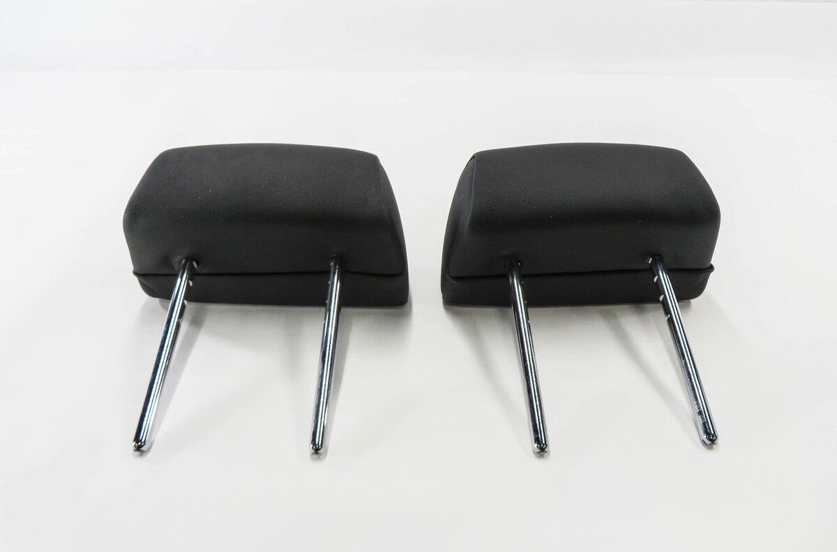 Thumbnail 5: 2009 BMW X5 (E70) LEFT & RIGHT REAR 2nd SECOND ROW SEAT HEADREST SET (BLACK)