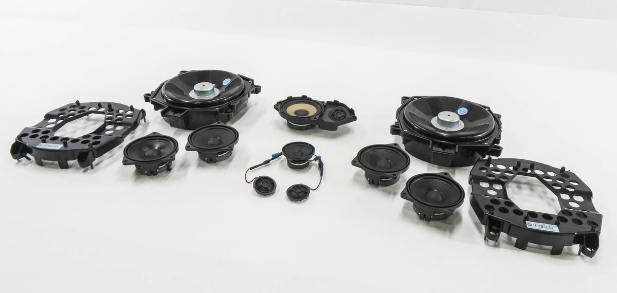 2009 BMW X5 (E70) RADIO STEREO AUDIO SUB SUBWOOFER TWEETER SPEAKER SET-12