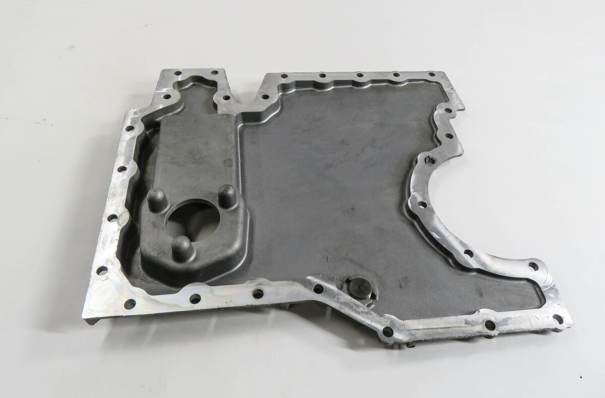 Thumbnail 4: 2007-2010 BMW X5 (E70) 4.8L N62 V8 ENGINE - LOWER MOTOR OIL FLUID PAN SUMP LID