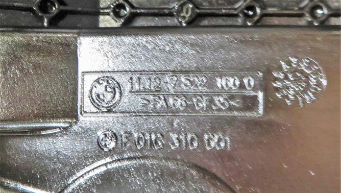 Thumbnail 5: 2002-2010 BMW 545i 550i 745i 750i X5 (E53 E63 E60 E65 E66) V8 LEFT VALVE COVER