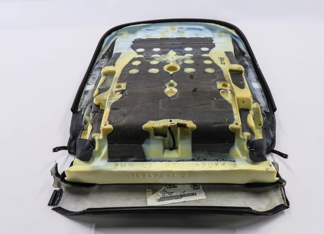 Thumbnail 5: 2013 BMW X1 (E84) PASSENGER - LOWER BOTTOM SEAT CUSHION (BLACK) (NON HEATED)