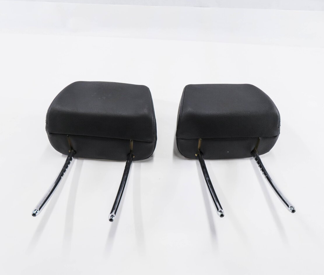 Thumbnail 2: 2013 BMW X1 (E84) FRONT LEFT & RIGHT SEAT HEADREST SET-2 (BLACK NEVADA LEATHER)