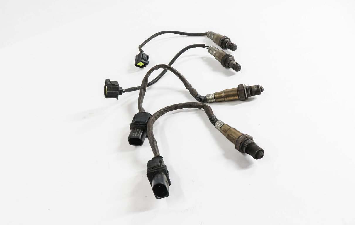 Thumbnail 3: 2014 MERCEDES GL550 (X166) PRE / POST CAT O2 OXYGEN LAMBDA PROBE SENSOR SET-4