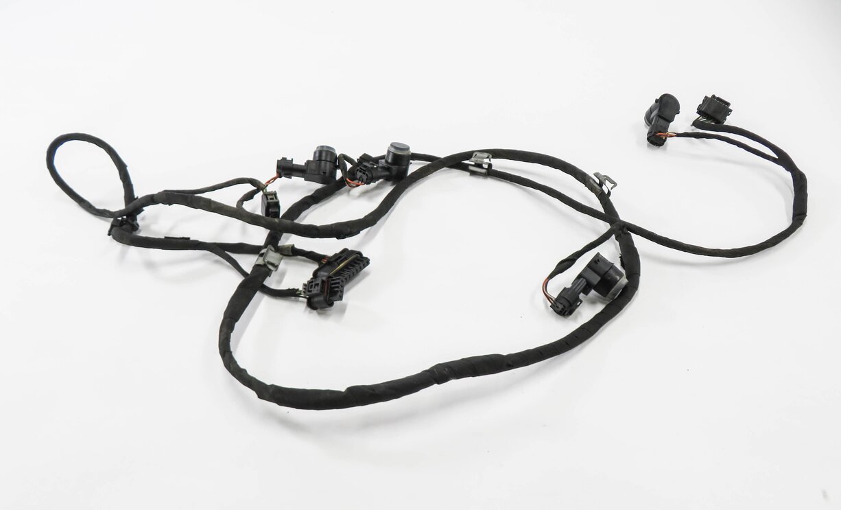 Thumbnail 2: 2014 MERCEDES GL550 (X166) REAR PDC PARK DISTANCE SENSOR SET w/ HARNESS (BLACK)