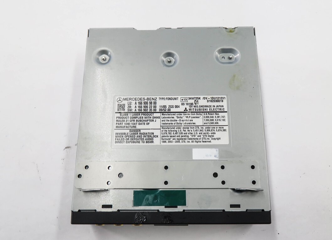 Thumbnail 5: 12-16 MERCEDES E350 GL350 GL450 GL550 ML350 ML550 (W166 W212 X166) DVD PLAYER