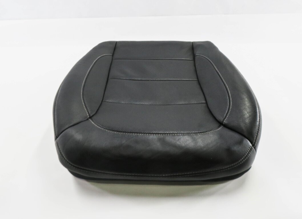 2014 MERCEDES GL550 (X166) DRIVER - LOWER BOTTOM HEATED SEAT CUSHION (BLACK)