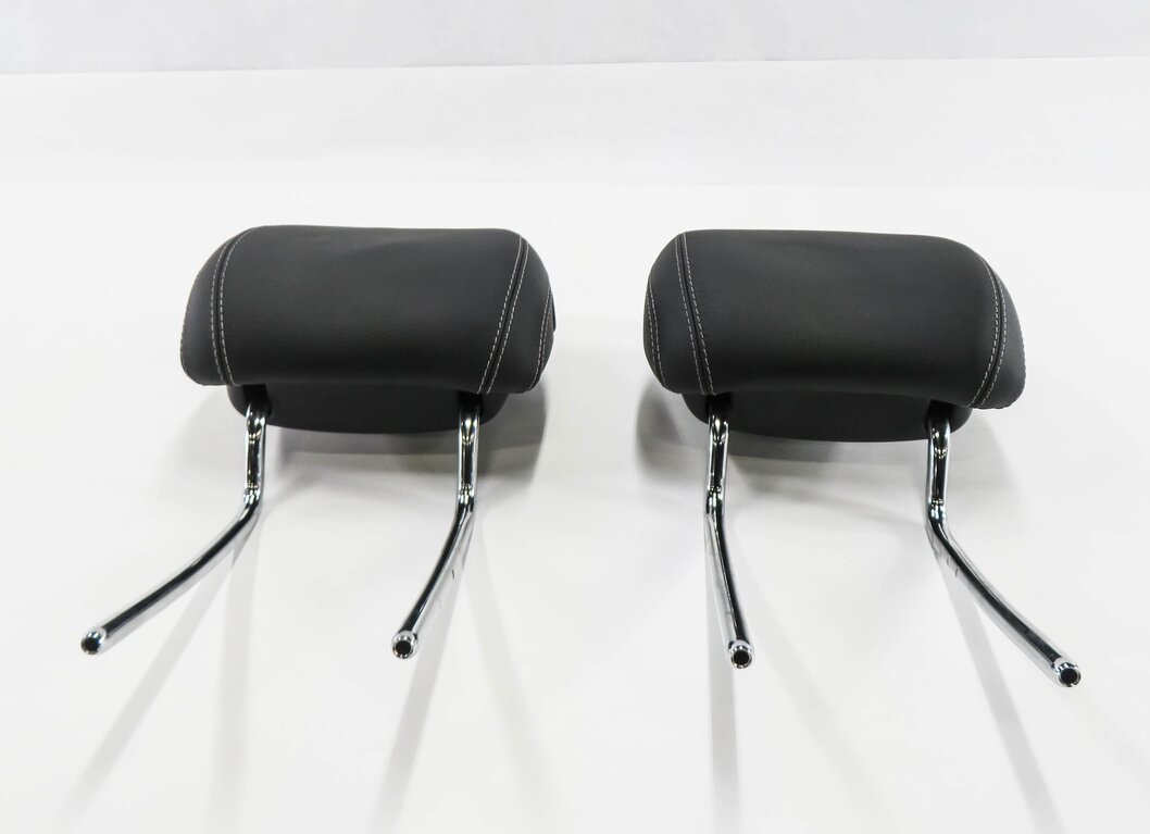 Thumbnail 2: 2014 MERCEDES GL550 (X166) FRONT LEFT & RIGHT SEAT HEADREST SET (BLACK LEATHER)