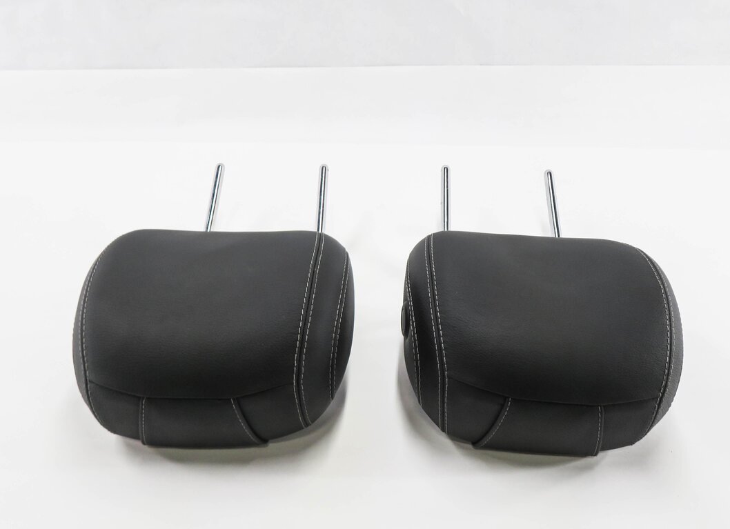 Thumbnail 3: 2014 MERCEDES GL550 (X166) FRONT LEFT & RIGHT SEAT HEADREST SET (BLACK LEATHER)