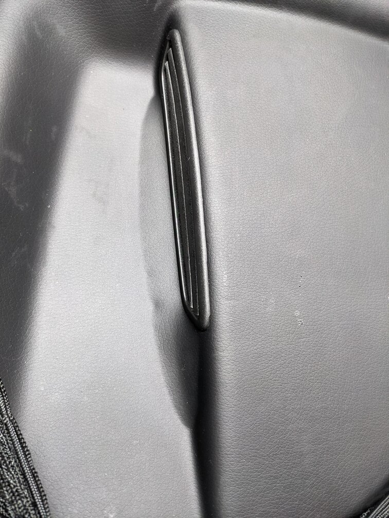 Thumbnail 7: 2014 MERCEDES GL550 (X166) LEFT FRONT DRIVER SEAT BACK TRIM PANEL (BLACK)