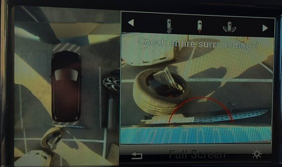 Thumbnail 2: 13-16 MERCEDES GL350 GL450 GL550 S550 S600 (X166 W222) REAR SURROUND VIEW CAMERA