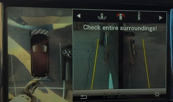 Thumbnail 3: 2013-2016 MERCEDES GL350 GL450 GL550 (X166) LEFT - CAMERA DOOR MIRROR (BLACK)