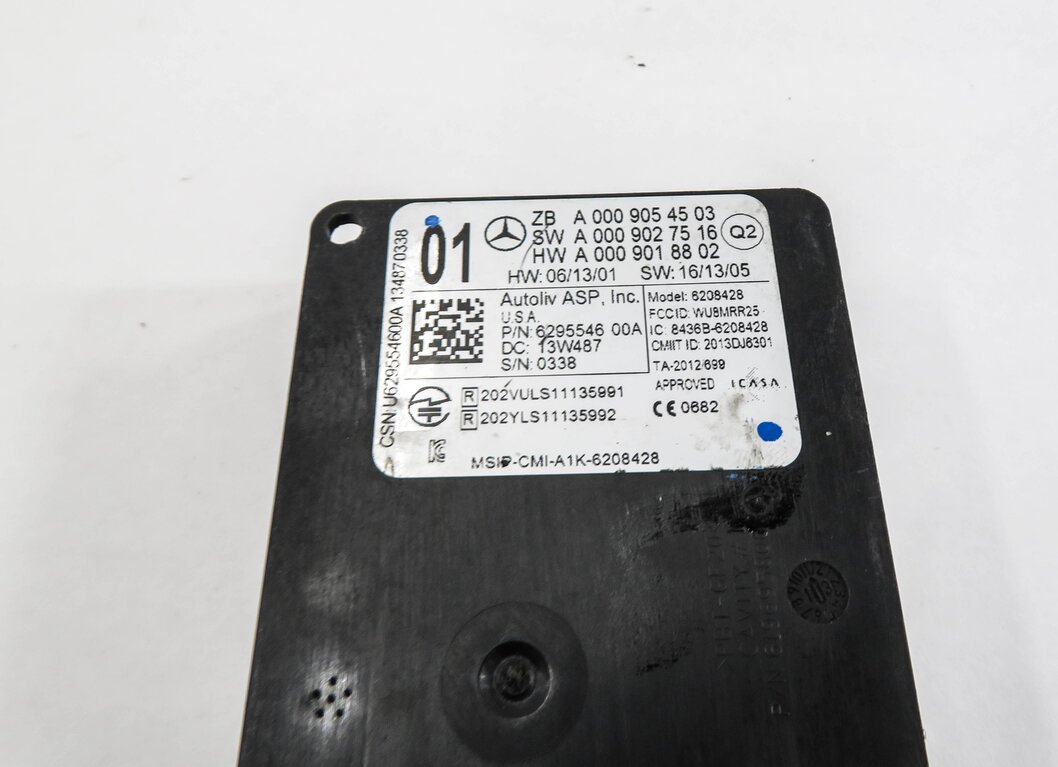 Thumbnail 4: 2014 MERCEDES GL550 (X166) BLIND SPOT RADAR SENSOR MODULE
