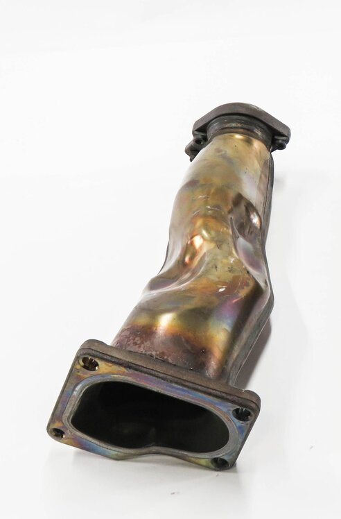 Thumbnail 2: 2014 MERCEDES GL550 (X166) 4.6L TWIN TURBO ENGINE - LEFT TURBO EXHAUST MANIFOLD