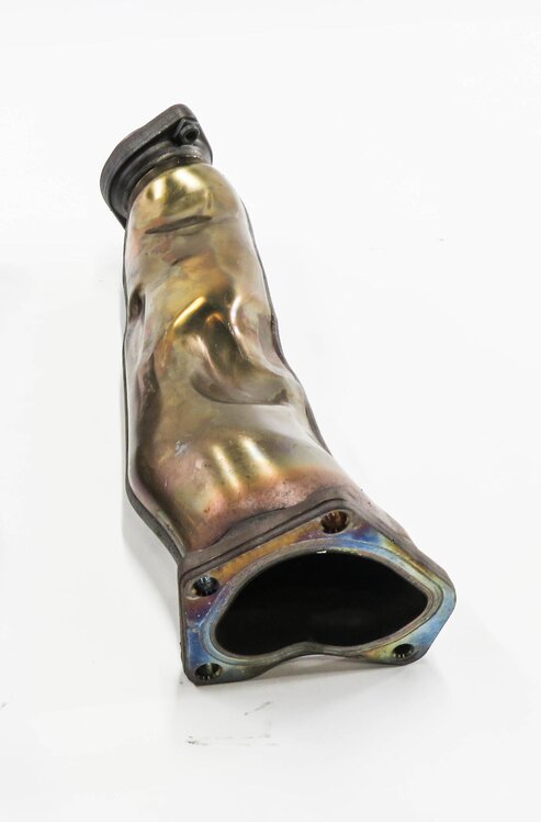 Thumbnail 2: 2014 MERCEDES GL550 (X166) 4.6L TWIN TURBO ENGINE - RIGHT TURBO EXHAUST MANIFOLD