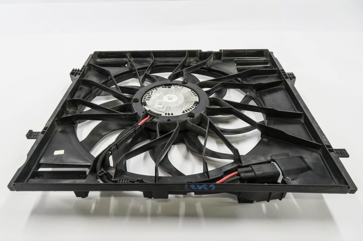 Thumbnail 3: 13-19 MERCEDES GL350 GL450 GL550 GLE ML250 ML400 ML550 (W166 X166) COOLING FAN