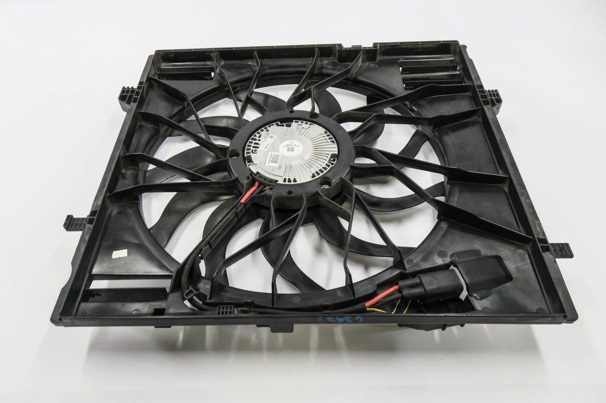 Thumbnail 4: 13-19 MERCEDES GL350 GL450 GL550 GLE ML250 ML400 ML550 (W166 X166) COOLING FAN
