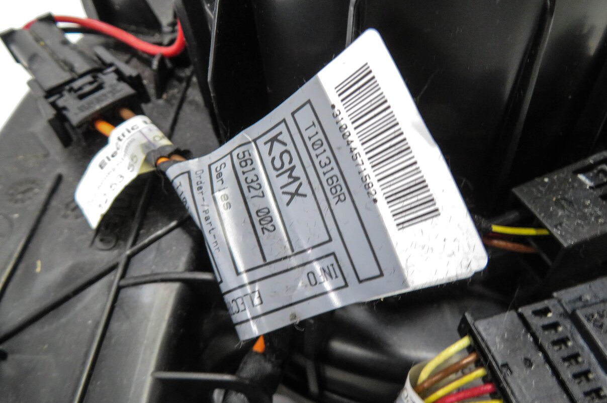 Thumbnail 4: 2014 MERCEDES GL550 (X166) REAR CENTER CONSOLE HEATER AC BLOWER MOTOR w/ HOUSING