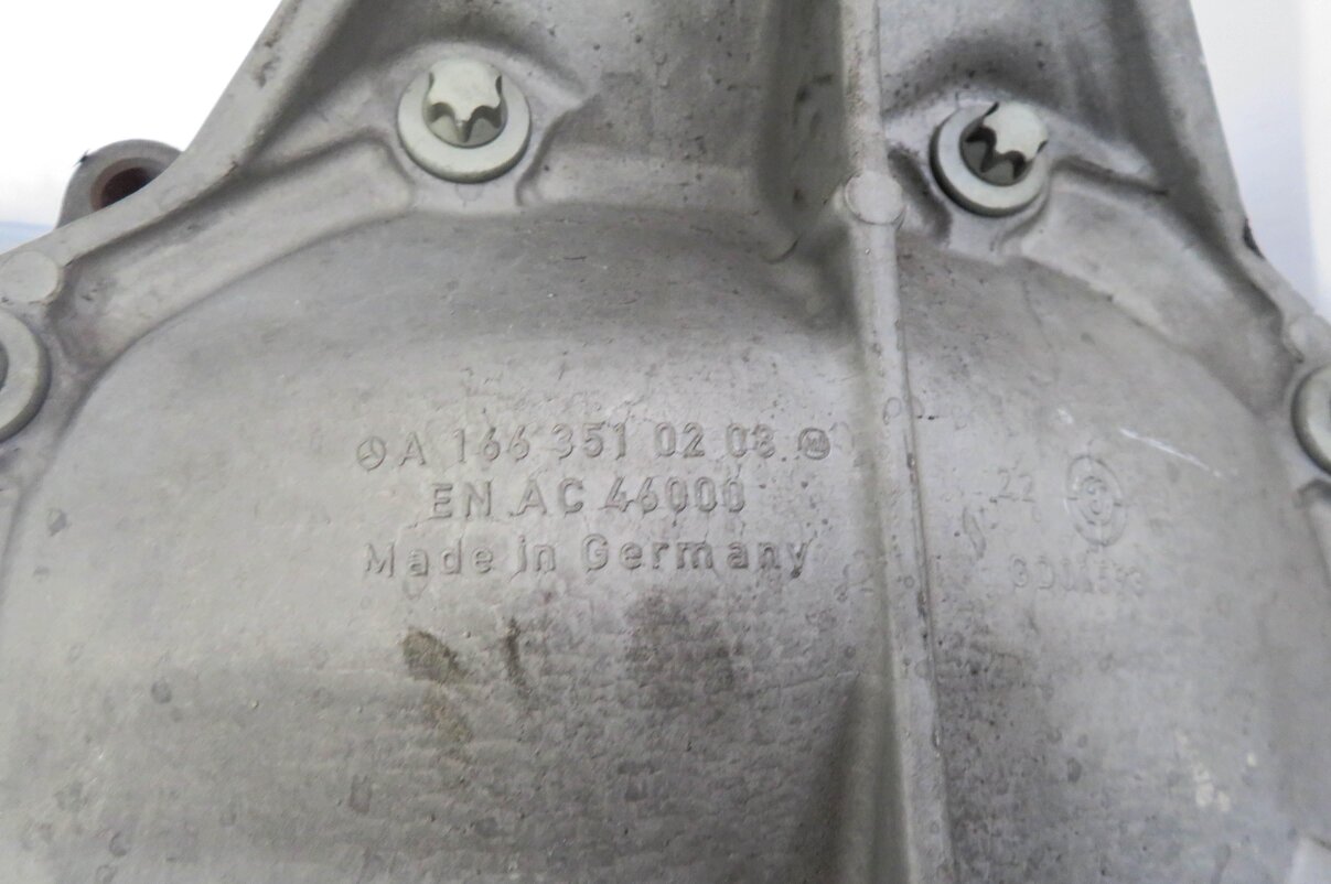 Thumbnail 5: 2012-2018 MERCEDES GL350 GL450 GL550 ML550 (W166 X166) REAR DIFFERENTIAL (3.46)