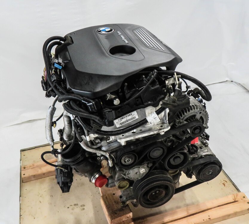 2016-2017 BMW X1 2.0L B46 TURBO ENGINE ASSEMBLY (118k MILES)