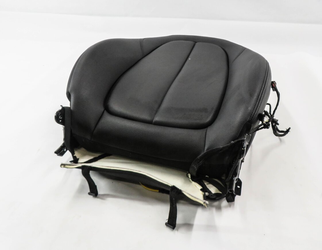 2017 BMW X1 (F48) DRIVER - UPPER TOP HEATED SEAT CUSHION (BLACK SENSATEC KCSW)