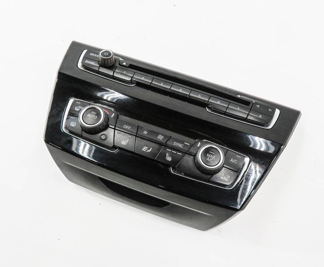 2016-2020 BMW X1 X2 (F39 F48) FRONT HEATER A/C TEMPERATURE CLIMATE CONTROL PANEL