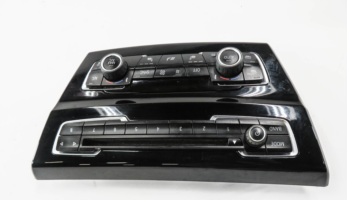 Thumbnail 5: 2016-2020 BMW X1 X2 (F39 F48) FRONT HEATER A/C TEMPERATURE CLIMATE CONTROL PANEL