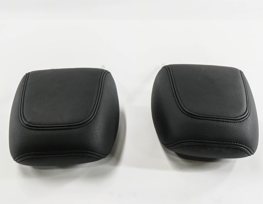 Thumbnail 4: 2017 BMW X1 (F48) FRONT LEFT & RIGHT SEAT HEADREST SET-2 (BLACK SENSATEC KCSW)